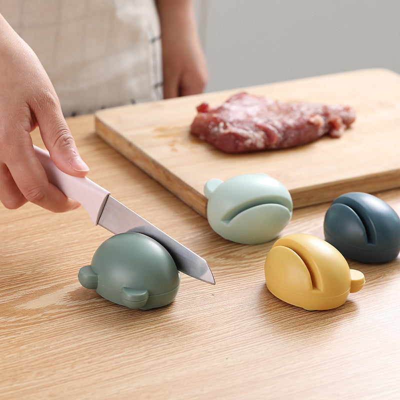 Kitchen Whetstone Sharpening